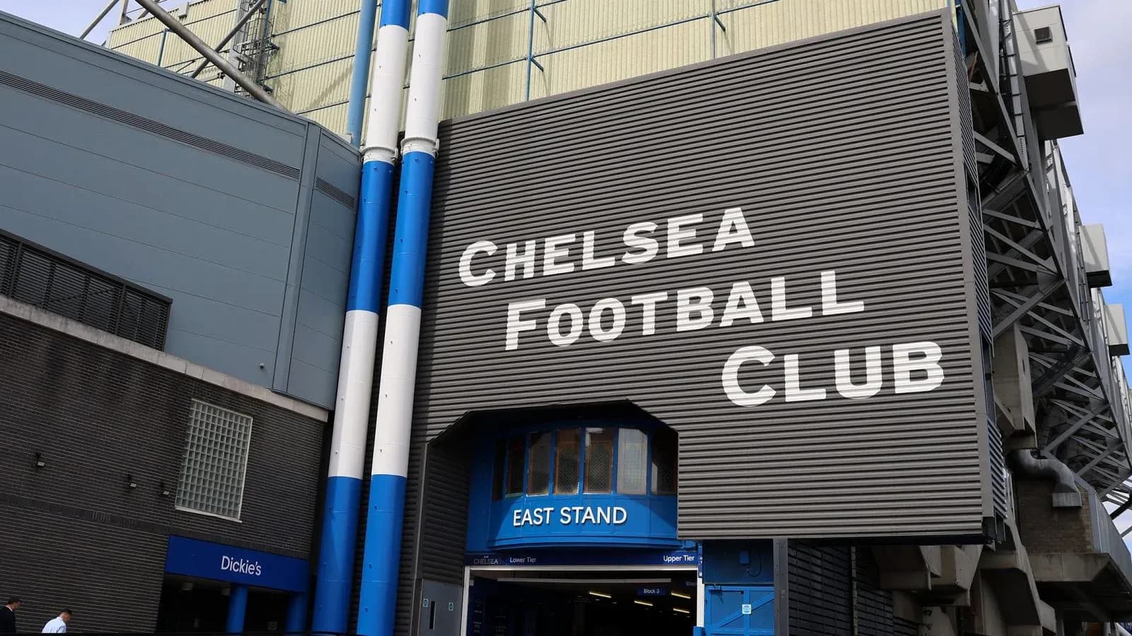 Entrée du East Stand du Chelsea Football Club Entrée du East Stand du Chelsea Football Club