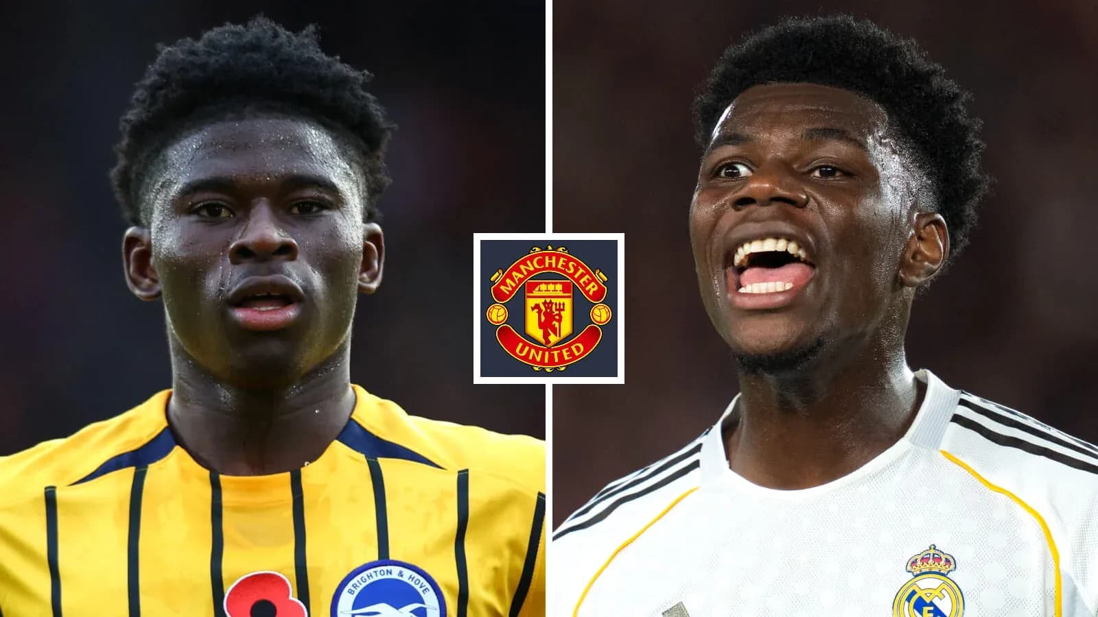 Deux joueurs de football avec maillots différents Deux joueurs de football avec maillots différents