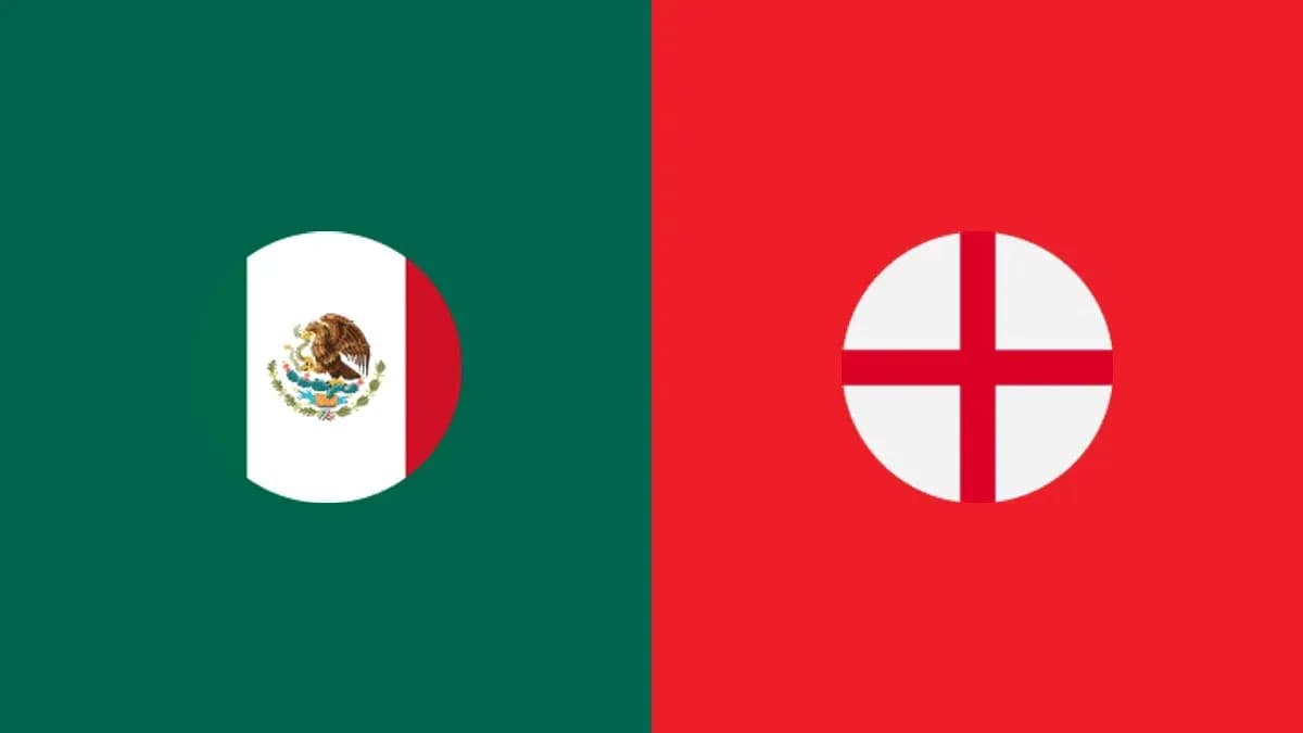 Drapeaux du Mexique et de l'Angleterre côte à côte Drapeaux du Mexique et de l'Angleterre côte à côte