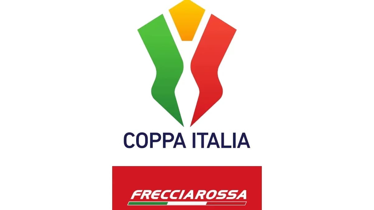 Logo de la Coppa Italia avec Frecciarossa Logo de la Coppa Italia avec Frecciarossa