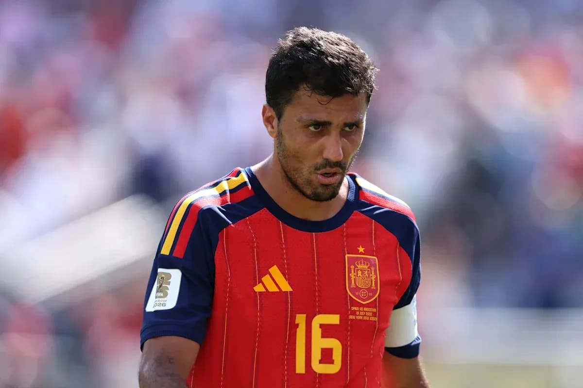 Joueur de l'Espagne en action sur le terrain Joueur de l'Espagne en action sur le terrain