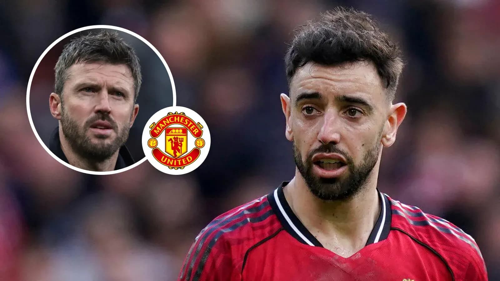 Bruno Fernandes en maillot de Manchester United lors d'un match Bruno Fernandes en maillot de Manchester United lors d'un match