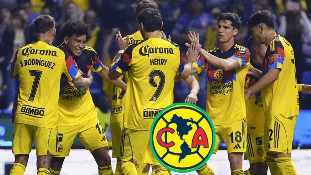Joueurs de Club América célébrant un but Joueurs de Club América célébrant un but