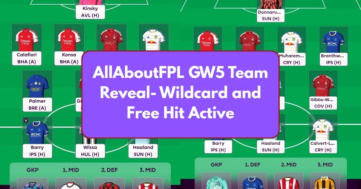 Équipe de Fantasy Premier League avec joueurs et formations Équipe de Fantasy Premier League avec joueurs et formations