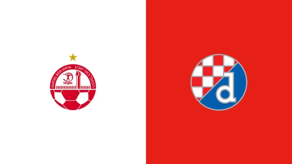 Logos de Hapoel Beer Sheva et Dinamo Zagreb Logos de Hapoel Beer Sheva et Dinamo Zagreb