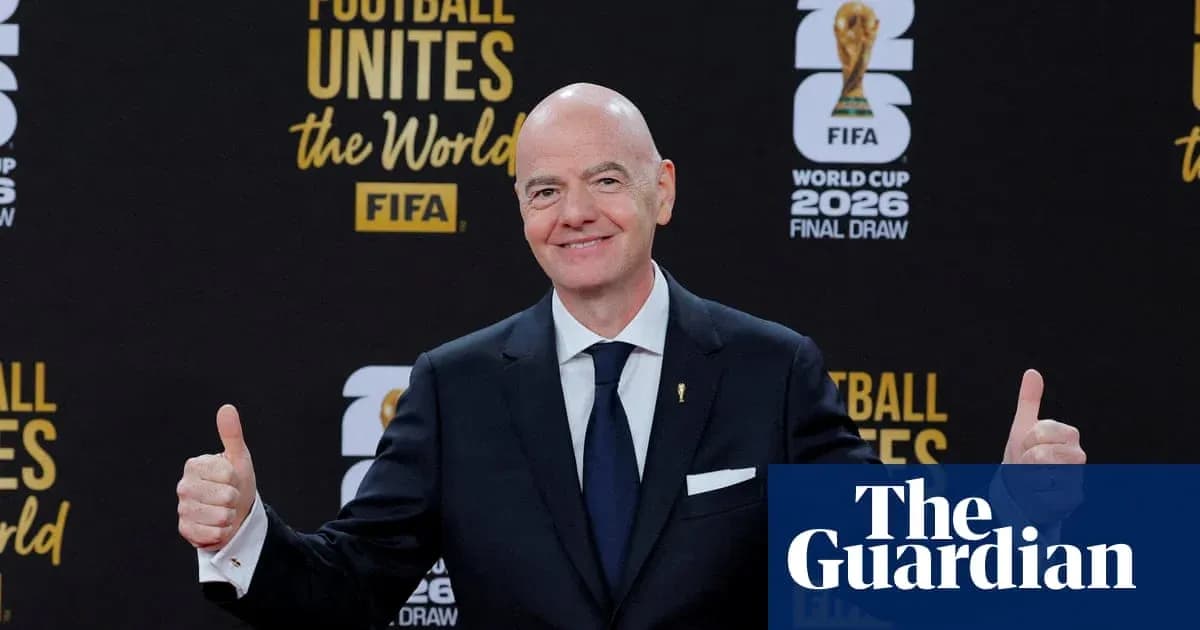 Président de la FIFA lors du tirage au sort Président de la FIFA lors du tirage au sort