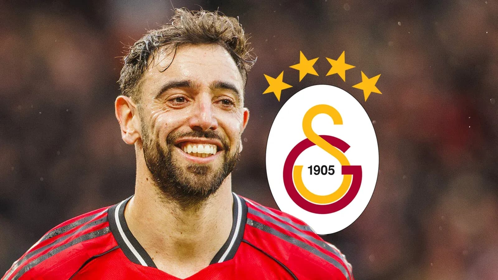 Joueur souriant en maillot de Manchester United Joueur souriant en maillot de Manchester United