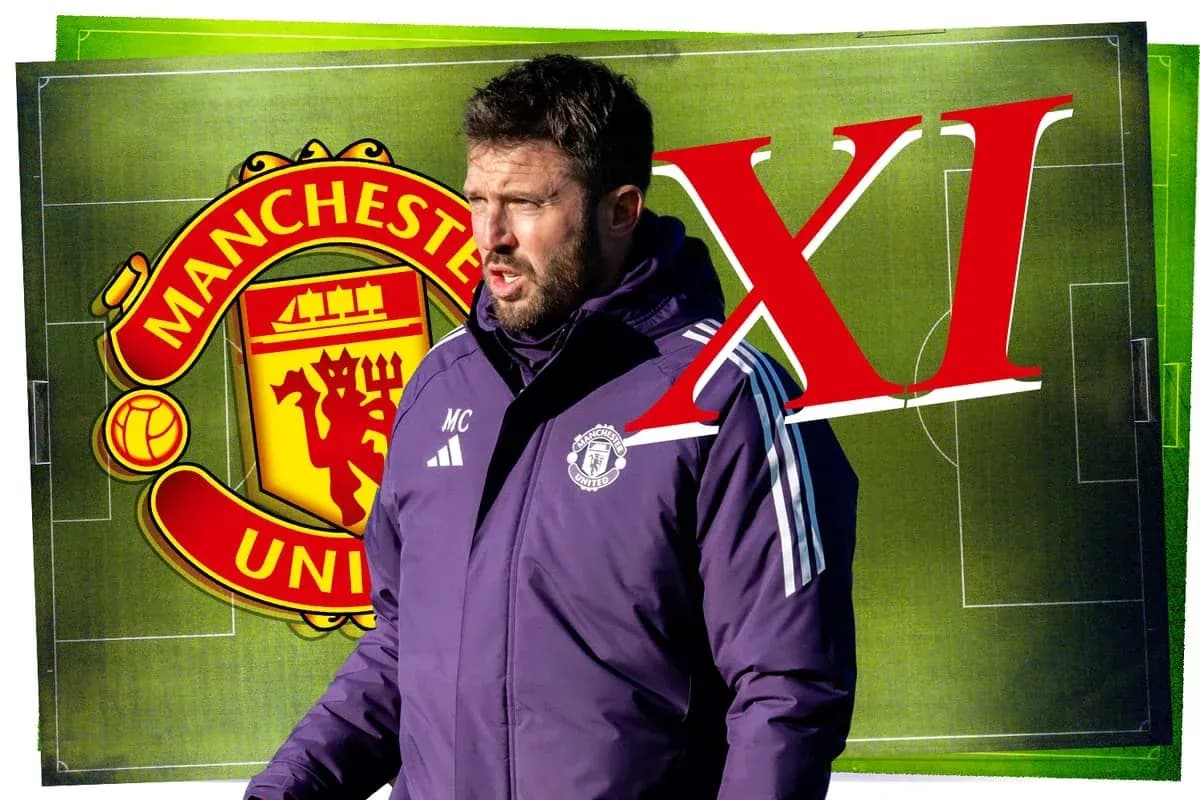 Entraîneur de Manchester United discutant avant le match Entraîneur de Manchester United discutant avant le match