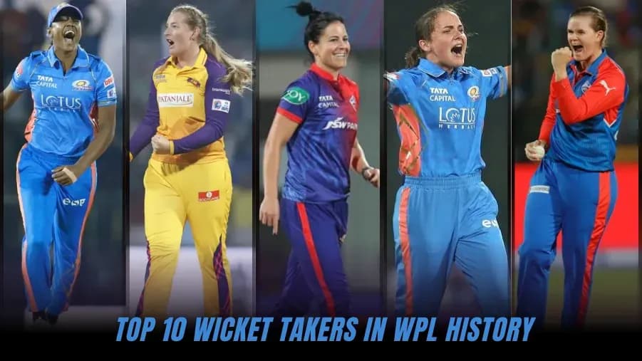 Top 10 des joueuses avec le plus de wickets dans l'histoire de la WPL Top 10 des joueuses avec le plus de wickets dans l'histoire de la WPL