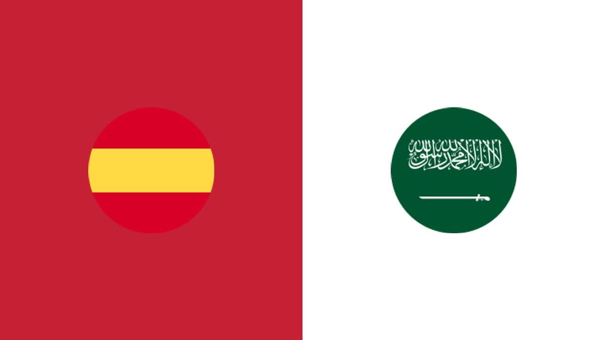 Espagne vs Arabie Saoudite : où regarder, chaîne TV, streaming en direct et heure du coup d'envoi | Coupe du Monde 2026 Espagne vs Arabie Saoudite : où regarder, chaîne TV, streaming en direct et heure du coup d'envoi | Coupe du Monde 2026