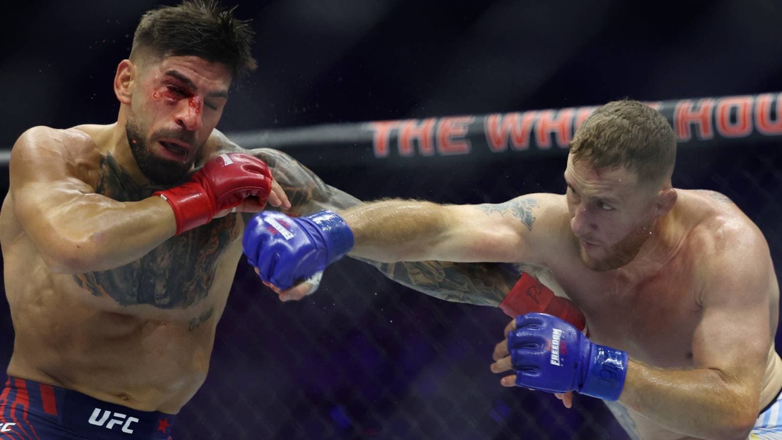 UFC : Ilia Topuria lance une lourde accusation contre Justin Gaethje UFC : Ilia Topuria lance une lourde accusation contre Justin Gaethje
