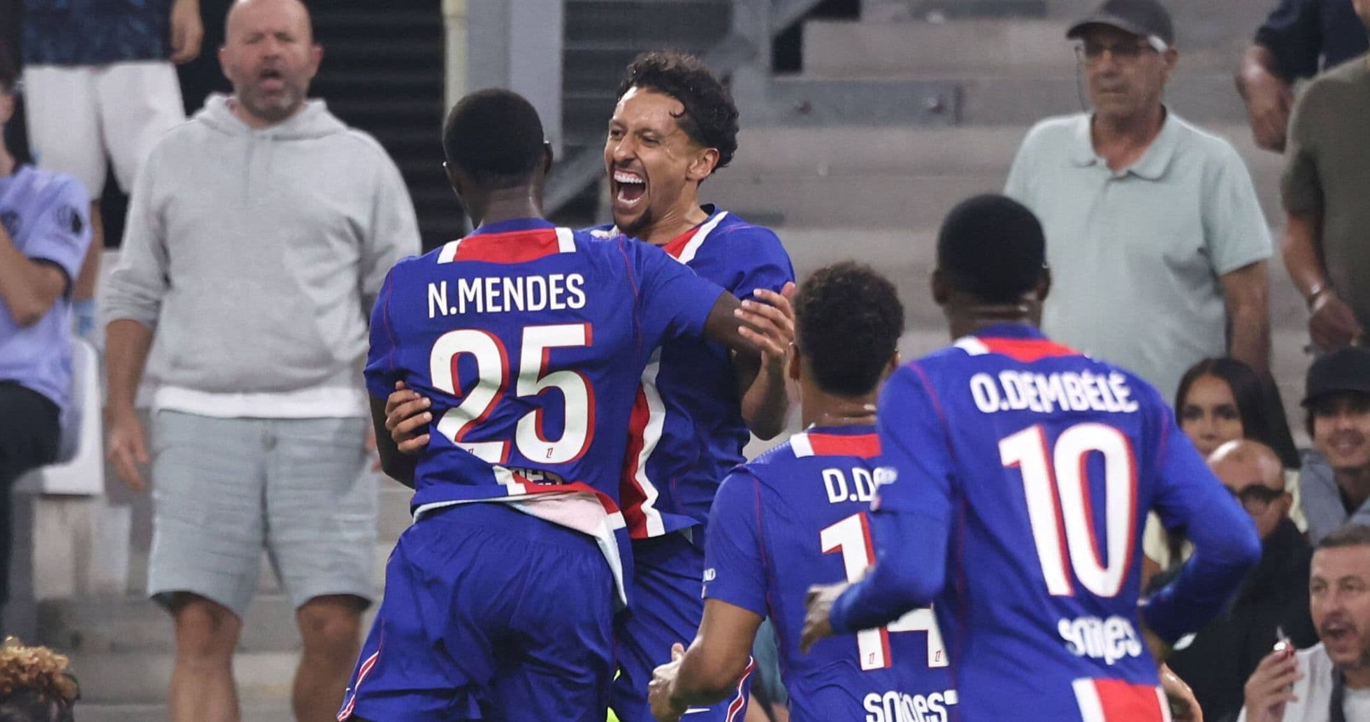 Marquinhos offre la victoire à Paris Saint-Germain face à Marseille réduit à dix lors d’un Classique intense Marquinhos offre la victoire à Paris Saint-Germain face à Marseille réduit à dix lors d’un Classique intense