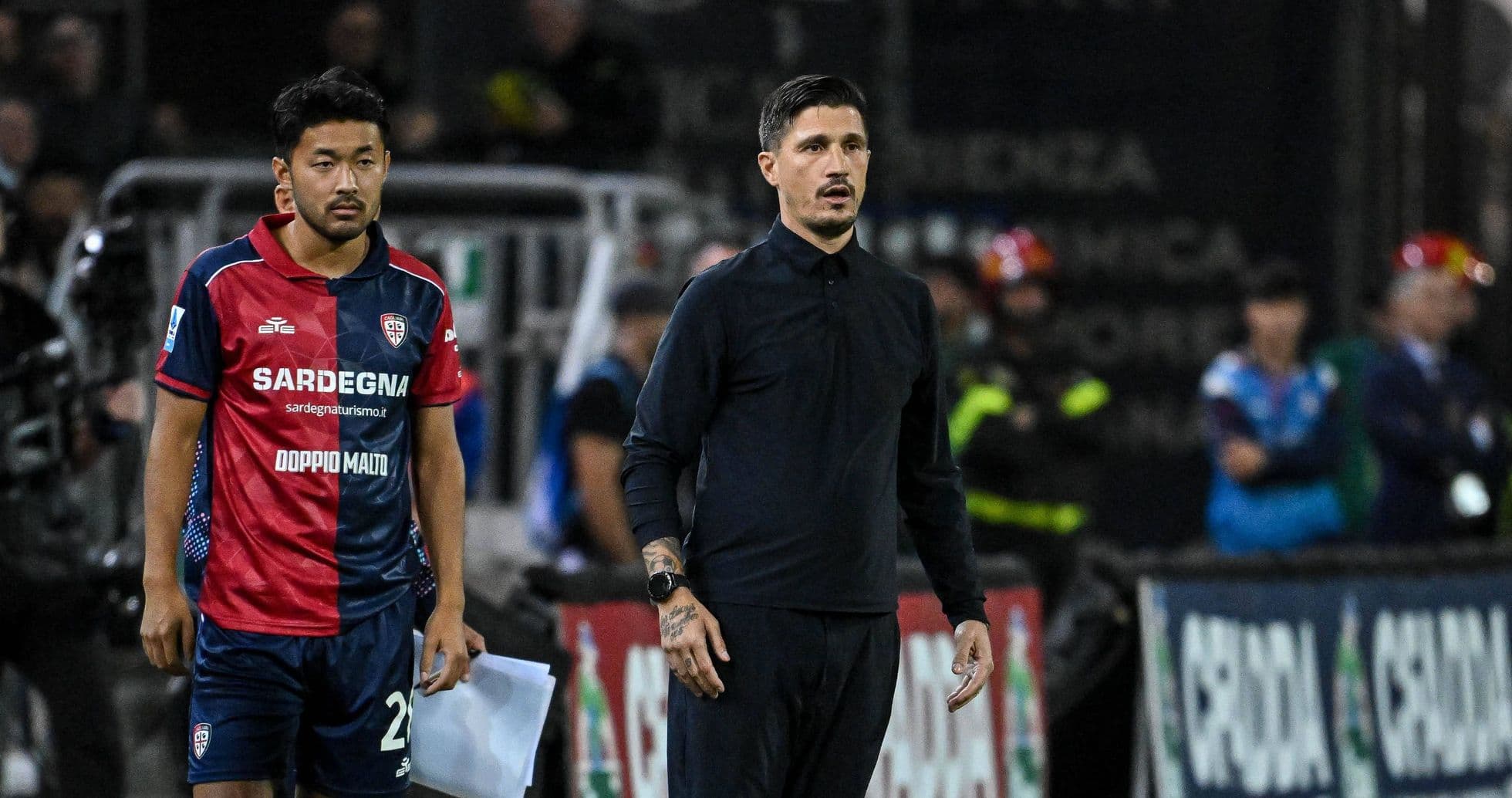 Fabio Pisacane critique Luciano Spalletti après leur expulsion mutuelle contre la Juventus Fabio Pisacane critique Luciano Spalletti après leur expulsion mutuelle contre la Juventus