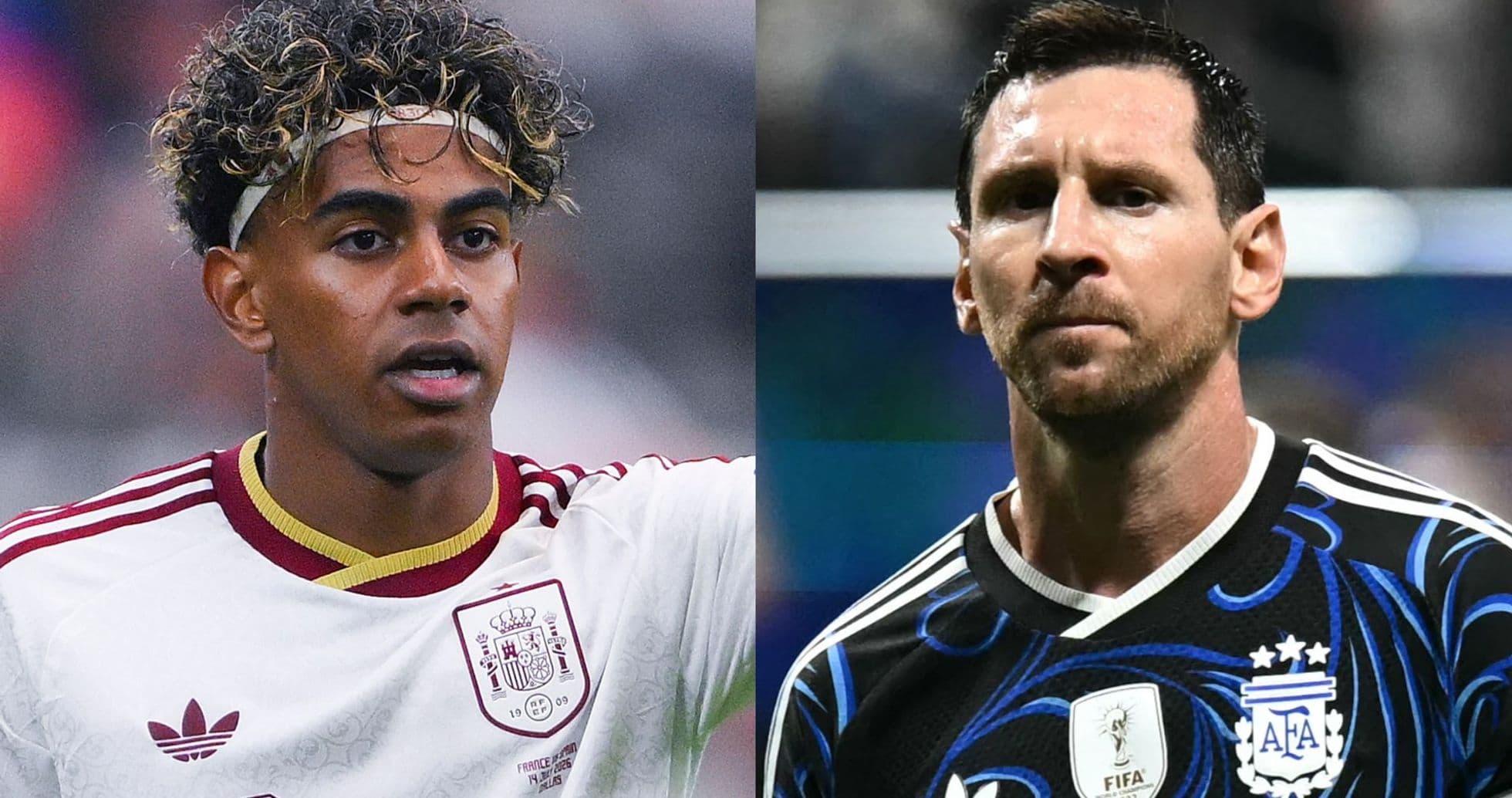 Lamine Yamal face à Lionel Messi : Duel au sommet pour la Coupe du Monde et le Ballon d’Or Lamine Yamal face à Lionel Messi : Duel au sommet pour la Coupe du Monde et le Ballon d’Or