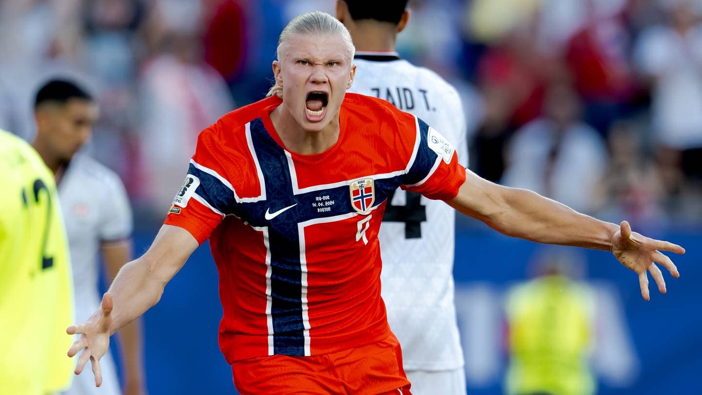 La Première Apparition d'Erling Haaland en Coupe du Monde avec la Norvège La Première Apparition d'Erling Haaland en Coupe du Monde avec la Norvège