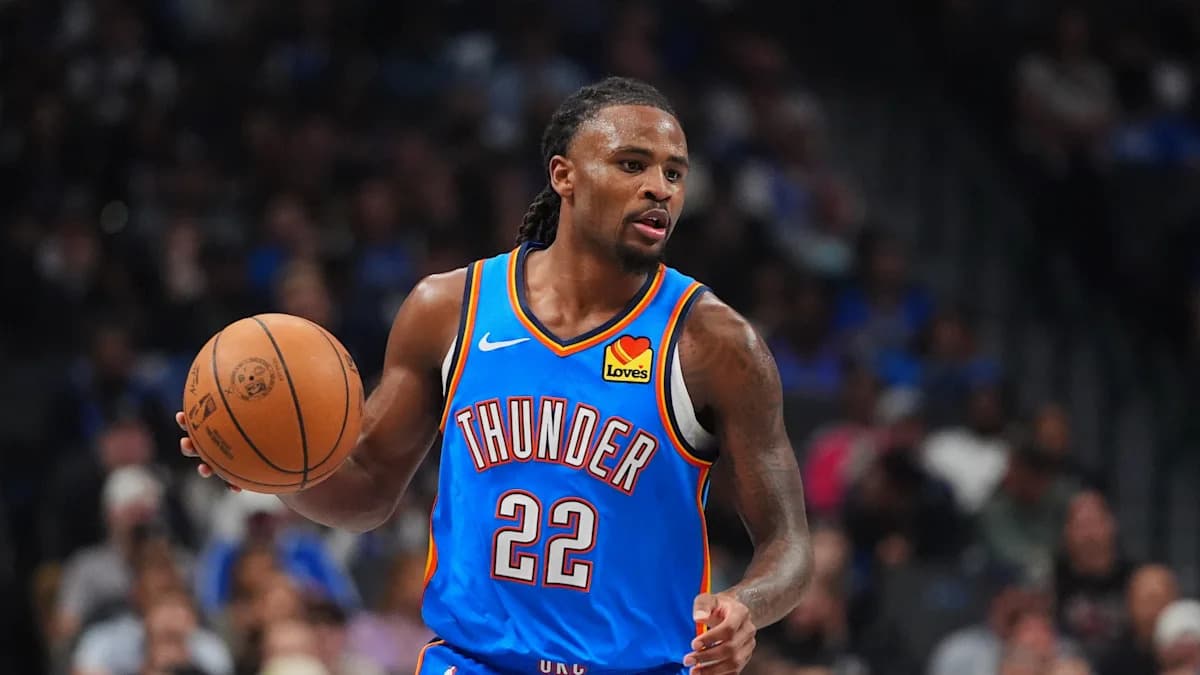 Le Thunder prolonge Cason Wallace pour cinq ans à 139 millions de dollars Le Thunder prolonge Cason Wallace pour cinq ans à 139 millions de dollars