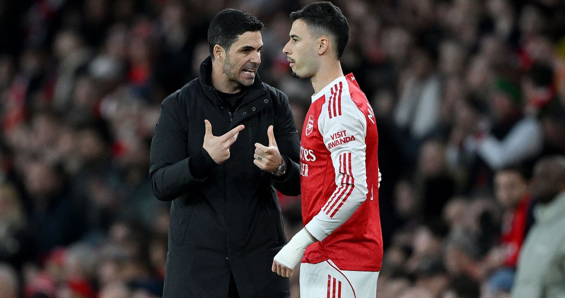 Gabriel Martinelli quitte Arsenal pour Al-Hilal : un adieu chargé d'émotion sans mention de Mikel Arteta Gabriel Martinelli quitte Arsenal pour Al-Hilal : un adieu chargé d'émotion sans mention de Mikel Arteta