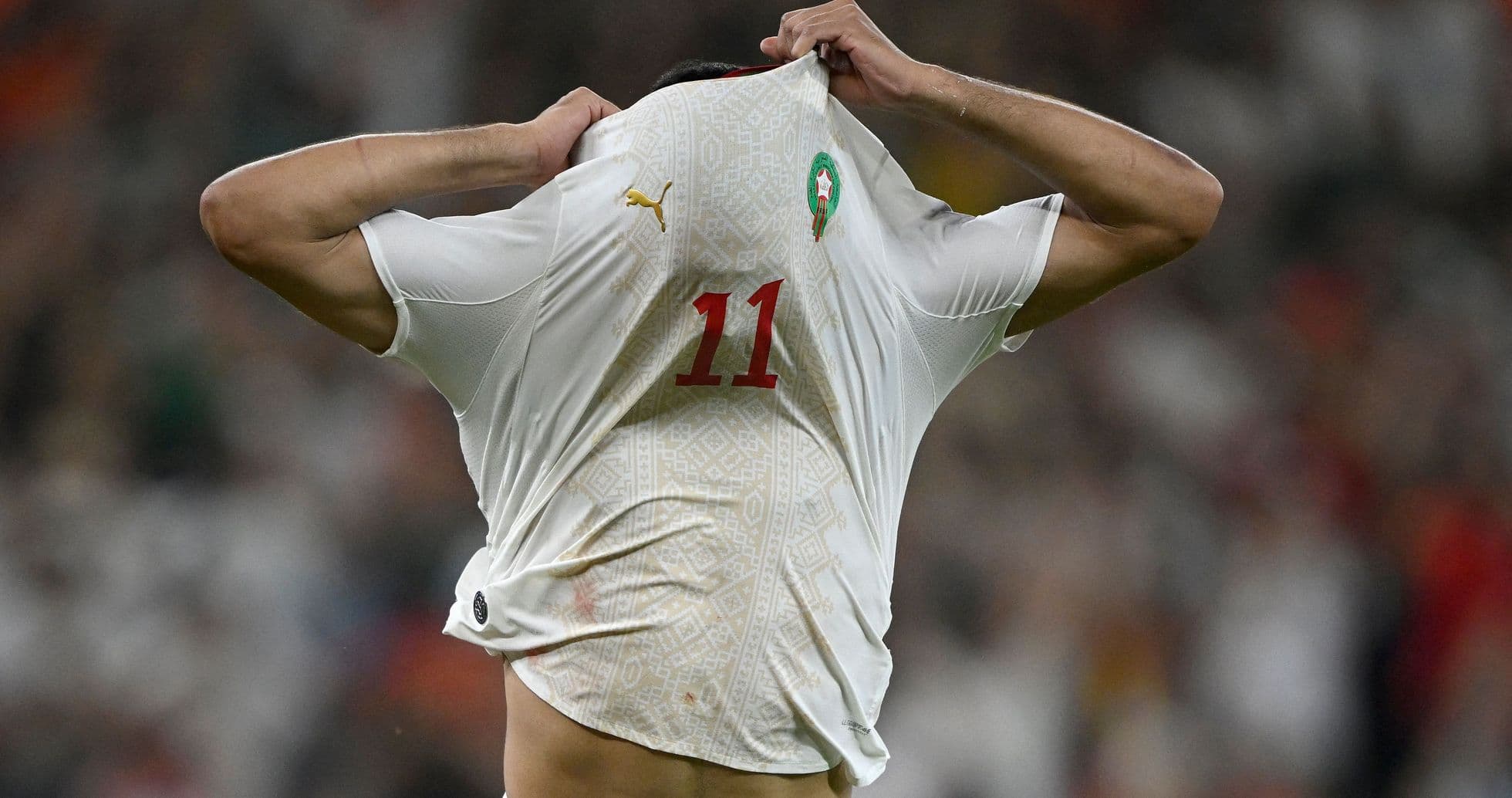 Morocco privé de son attaquant vedette pour le quart de finale face à la France Morocco privé de son attaquant vedette pour le quart de finale face à la France