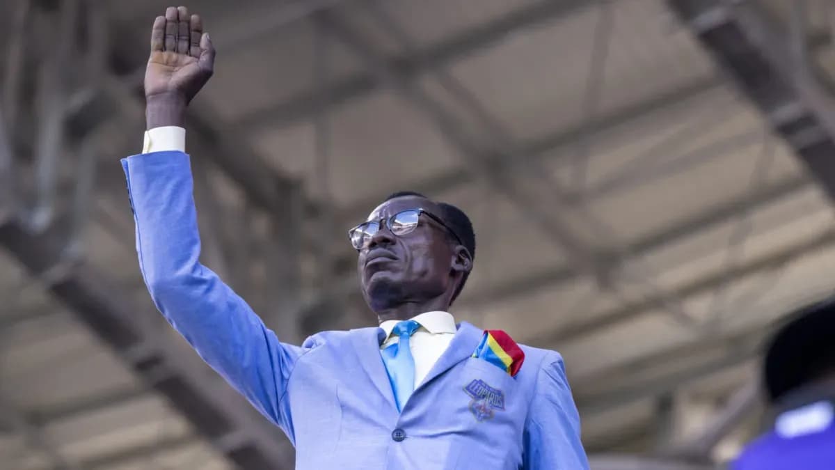 Lumumba Vea, le fan inoubliable des Léopards de la RD Congo Lumumba Vea, le fan inoubliable des Léopards de la RD Congo