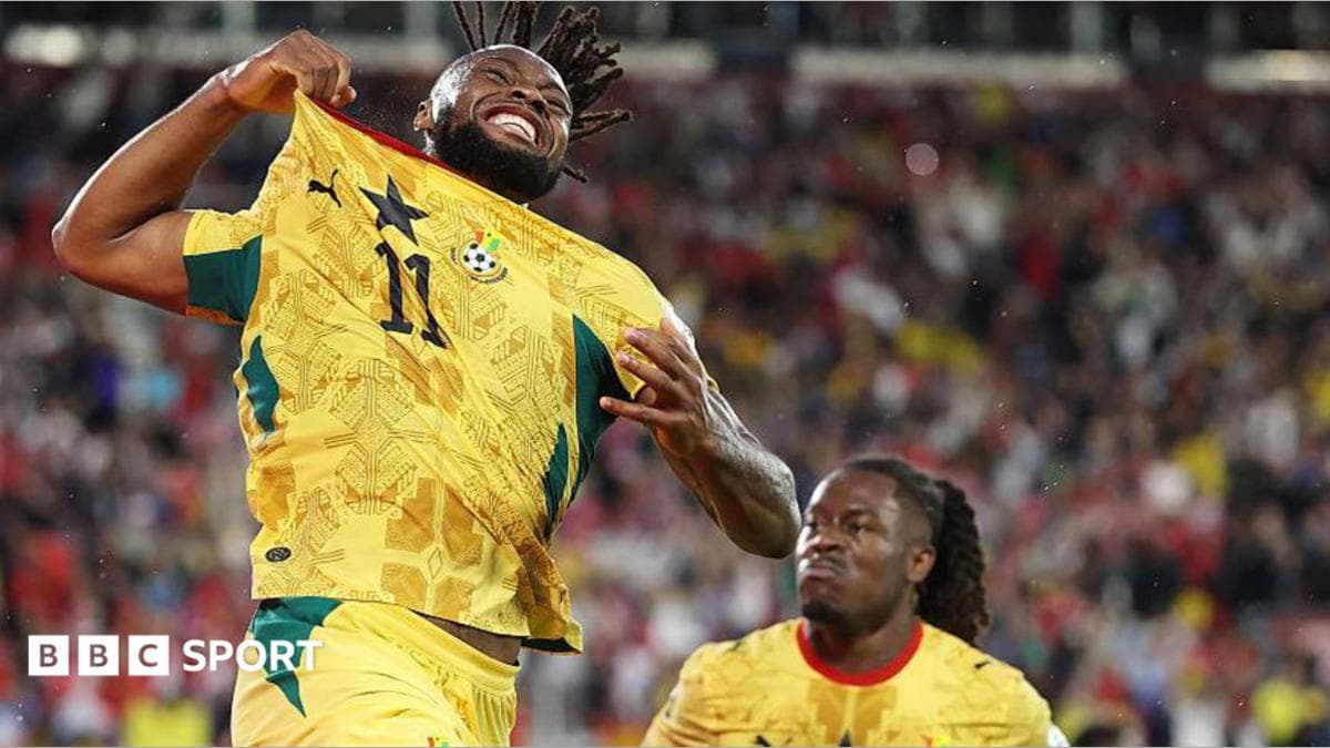 Ghana bat Panama dans les arrêts de jeu et empêche son premier point en Coupe du Monde Ghana bat Panama dans les arrêts de jeu et empêche son premier point en Coupe du Monde
