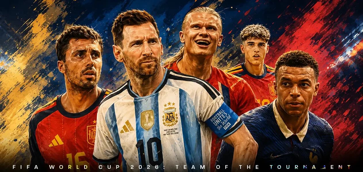 Coupe du Monde FIFA 2026 : L'Équipe Type du Tournoi Coupe du Monde FIFA 2026 : L'Équipe Type du Tournoi
