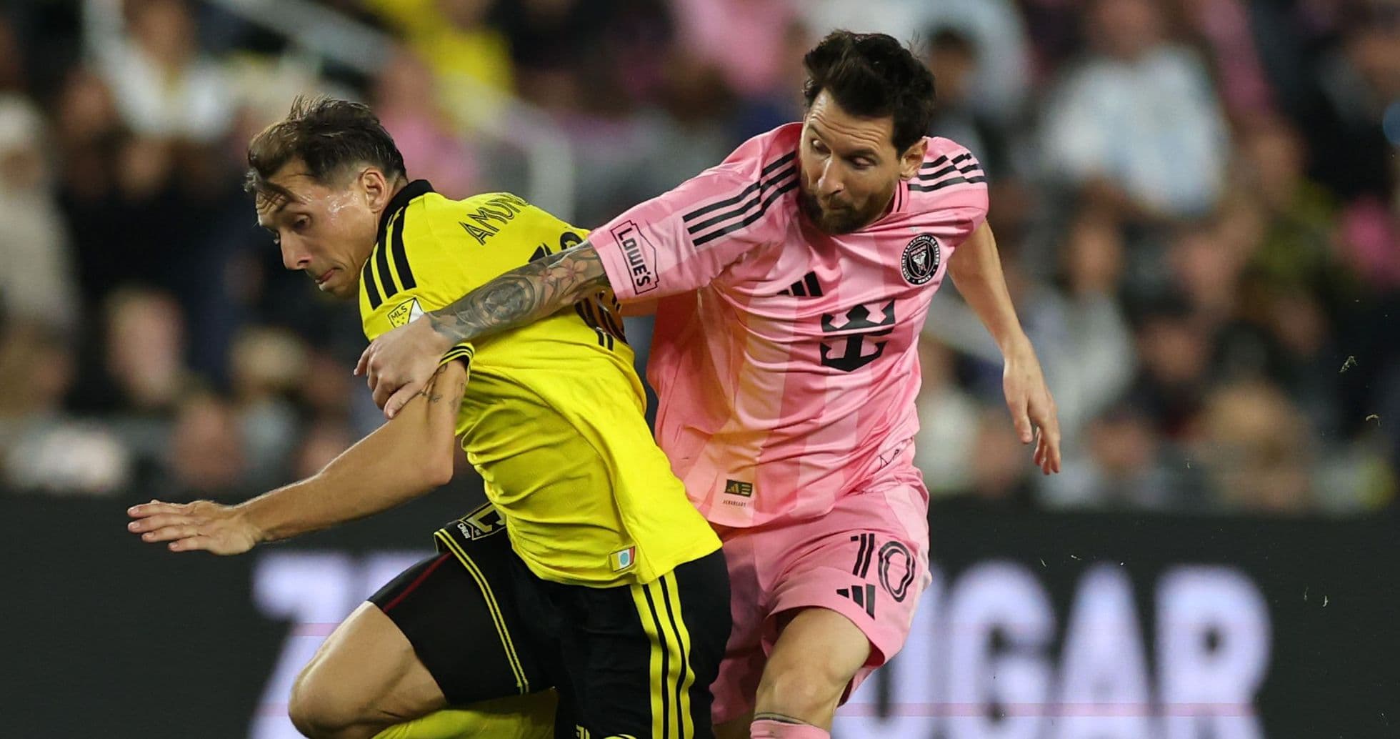 Inter Miami s'incline face à Columbus Crew malgré la magie de Messi et le carton rouge coûteux de Morales Inter Miami s'incline face à Columbus Crew malgré la magie de Messi et le carton rouge coûteux de Morales