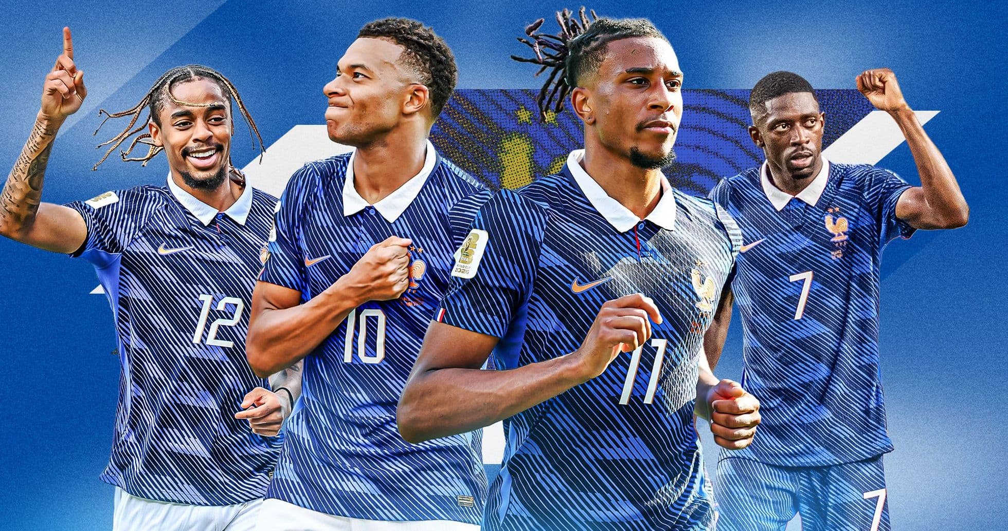 Les meilleures lignes d’attaque de l’histoire de la Coupe du Monde : où se situeront Mbappé, Olise, Dembélé et Barcola après le Mondial 2026 ? Les meilleures lignes d’attaque de l’histoire de la Coupe du Monde : où se situeront Mbappé, Olise, Dembélé et Barcola après le Mondial 2026 ?