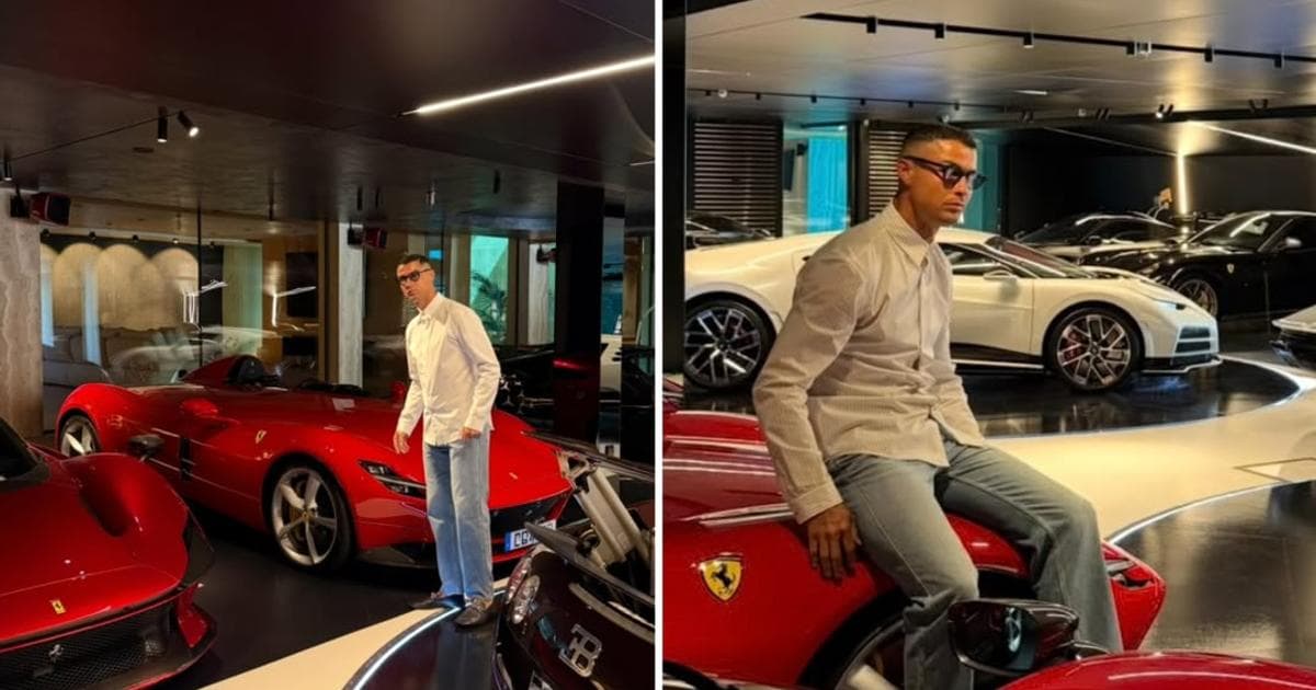 Cristiano Ronaldo dévoile sa collection de supercars à 21 millions de dollars Cristiano Ronaldo dévoile sa collection de supercars à 21 millions de dollars