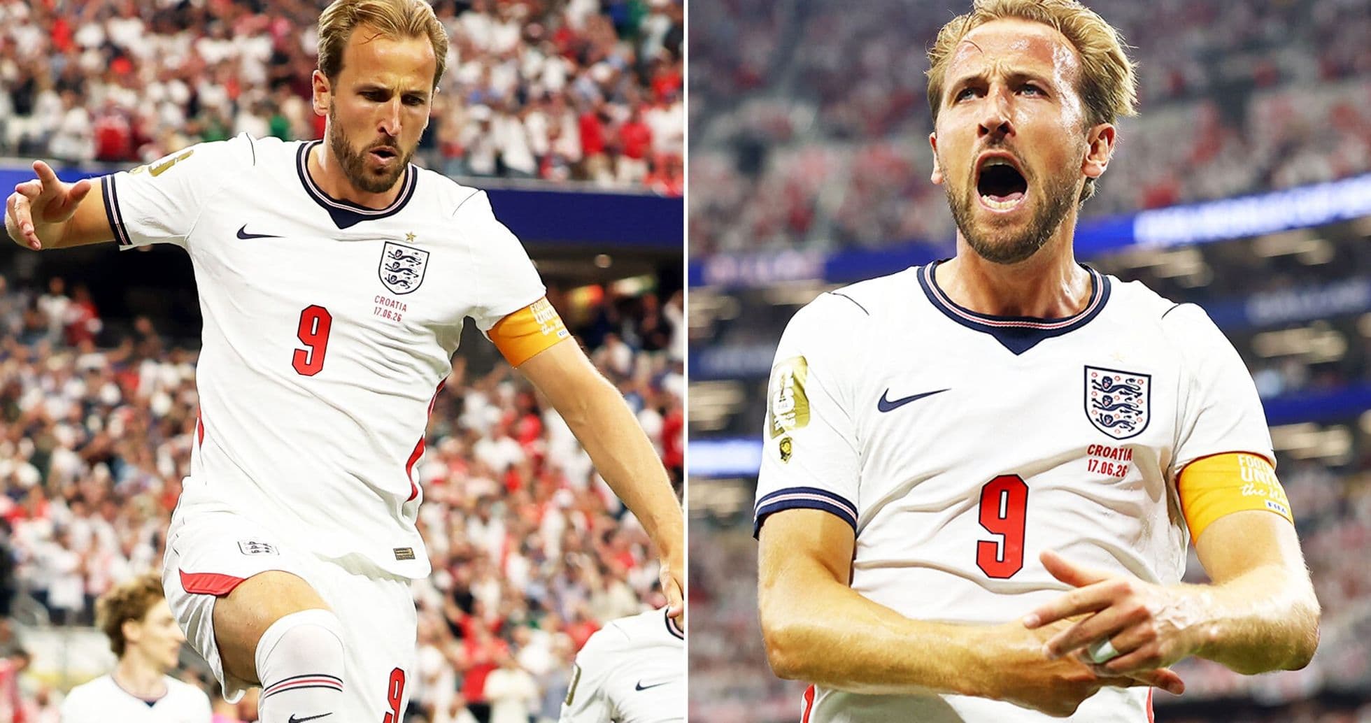 Harry Kane égale le record de buts en Coupe du Monde d'Angleterre avec un doublé face à la Croatie Harry Kane égale le record de buts en Coupe du Monde d'Angleterre avec un doublé face à la Croatie