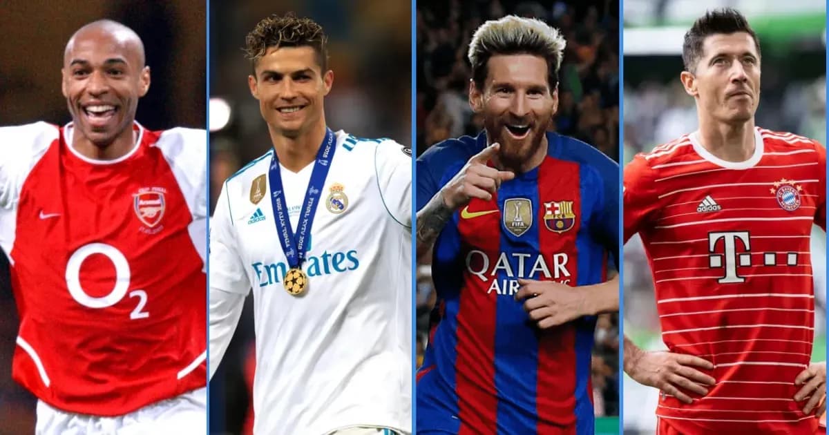 Top 10 Meilleurs Buteurs de l'Histoire de la Ligue des Champions UEFA Top 10 Meilleurs Buteurs de l'Histoire de la Ligue des Champions UEFA