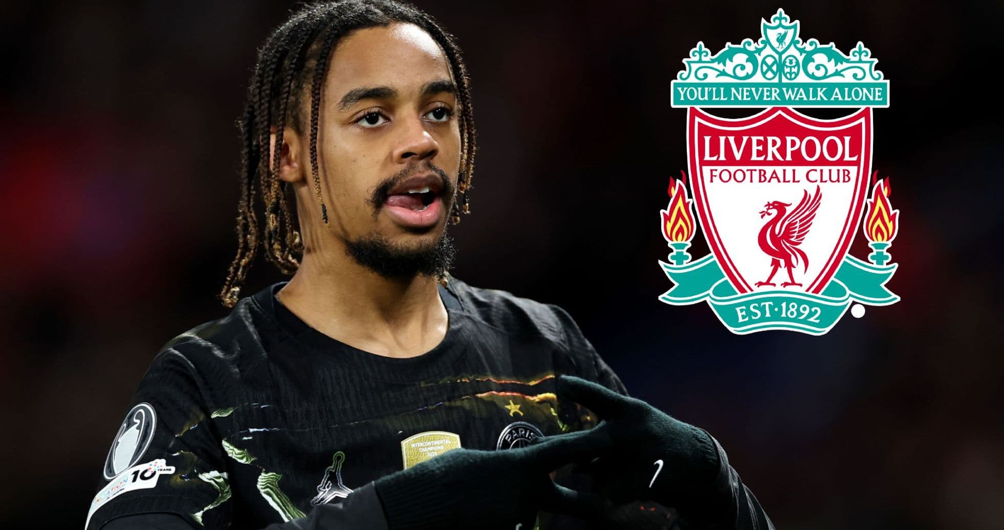 Liverpool augmente son offre à 135 M€ pour Bradley Barcola après son absence face à Lens Liverpool augmente son offre à 135 M€ pour Bradley Barcola après son absence face à Lens