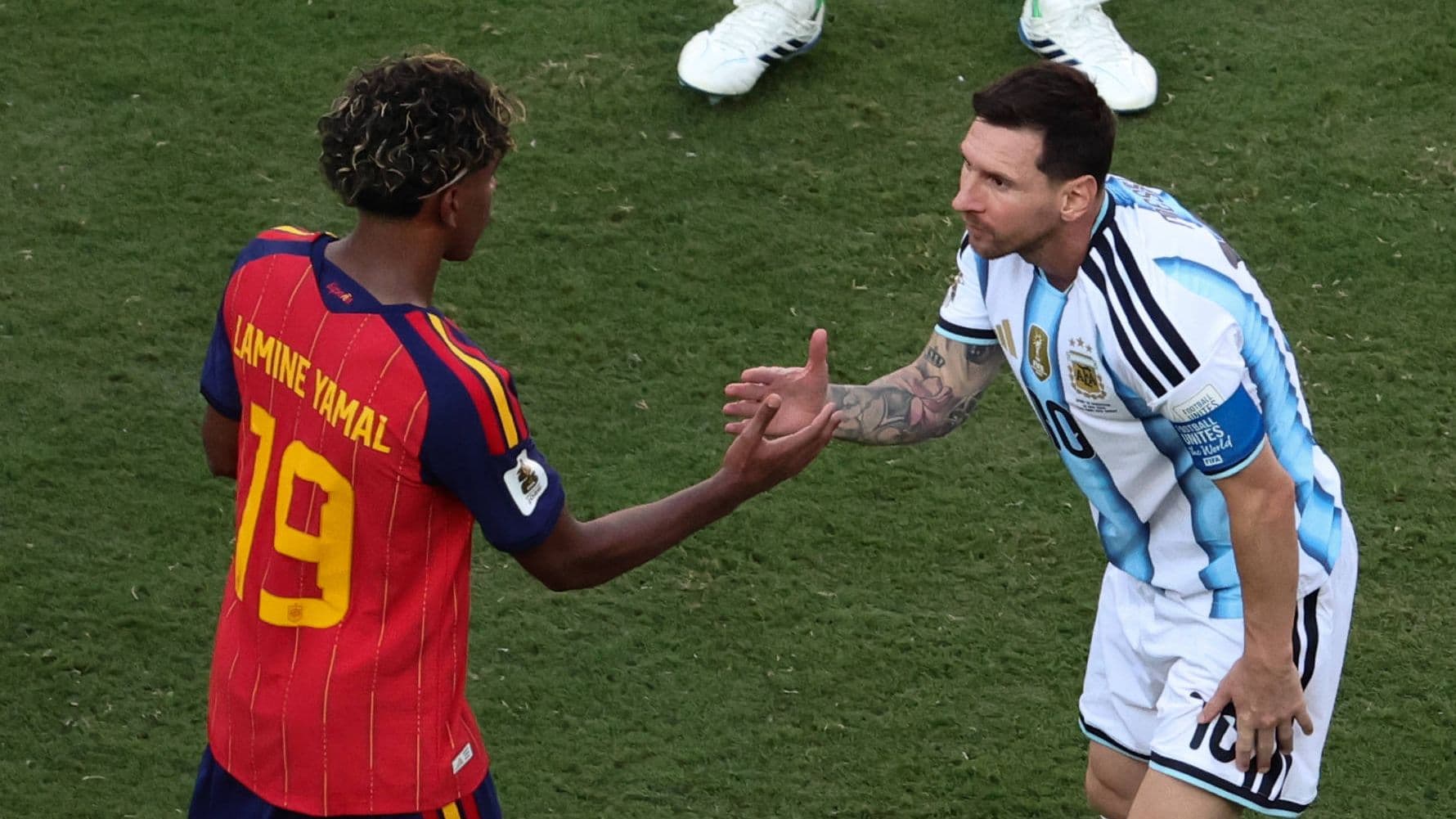 Lamine Yamal partage un message émouvant à Lionel Messi après la finale de la Coupe du Monde 2026 Lamine Yamal partage un message émouvant à Lionel Messi après la finale de la Coupe du Monde 2026