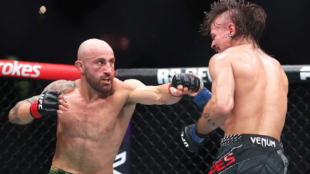 Alex Volkanovski Séduit par l'Étoile Montante de l'UFC Kevin Vallejos Alex Volkanovski Séduit par l'Étoile Montante de l'UFC Kevin Vallejos